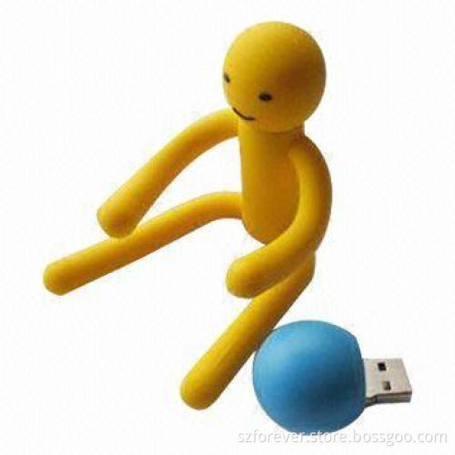 Christmas Gift USB Flash Disk, Reading Speed of 12 to 17Mbps, Writing Speed of 4 to 6Mbps